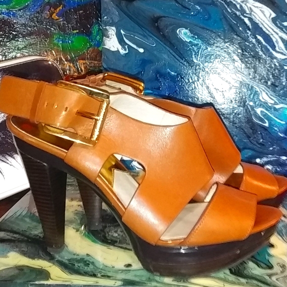 Michael Kors highheel wedges - Picture 1 of 9